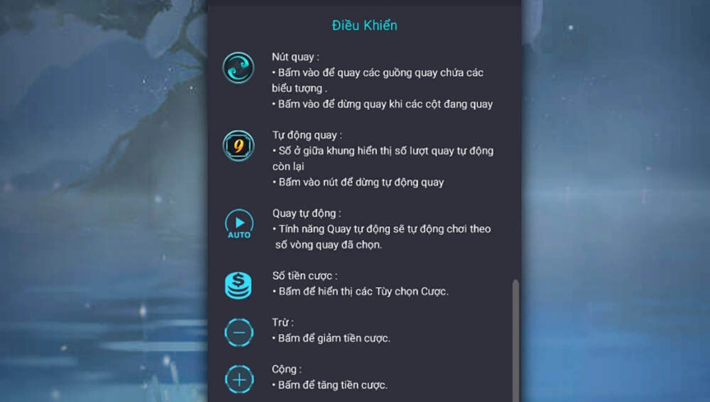 Các phím chức năng quan trọng